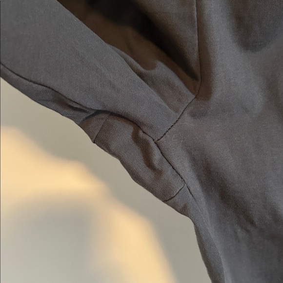 Pact Organic Cotton Womens Maternity Leggings size Large in Charcoal Gray - Picture 6 of 9